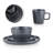 Stone Lain Celina Stoneware 32 Piece Dinnerware Set, Service for 8, Gray Matte