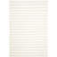 Tapis beige / ivoire en laine / soie de bananier / coton tissé à la main à plat à motif de chevron Mccall-209813771