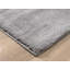 Taeler Washable Modern Living Room Rug Polyester Plain Indoor Area Rug with Low Pile - Anti-Slip Felt Backing SuperSoft Carpet Bedroom-Hallway, Dark Grey-1515122375