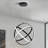 Columbia 3 - Light Aluminium Dimmable LED Globe Chandelier