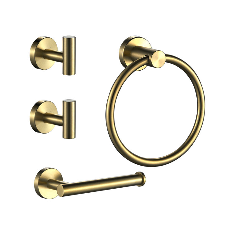 4 - Piece Bathroom Hardware Set