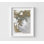 «Hydrous» par Jason Johnson, décor de salon métallique moderne, reproduction d'affiche Golden Osvaldas, reproduction d'art or et gris Osvaldas