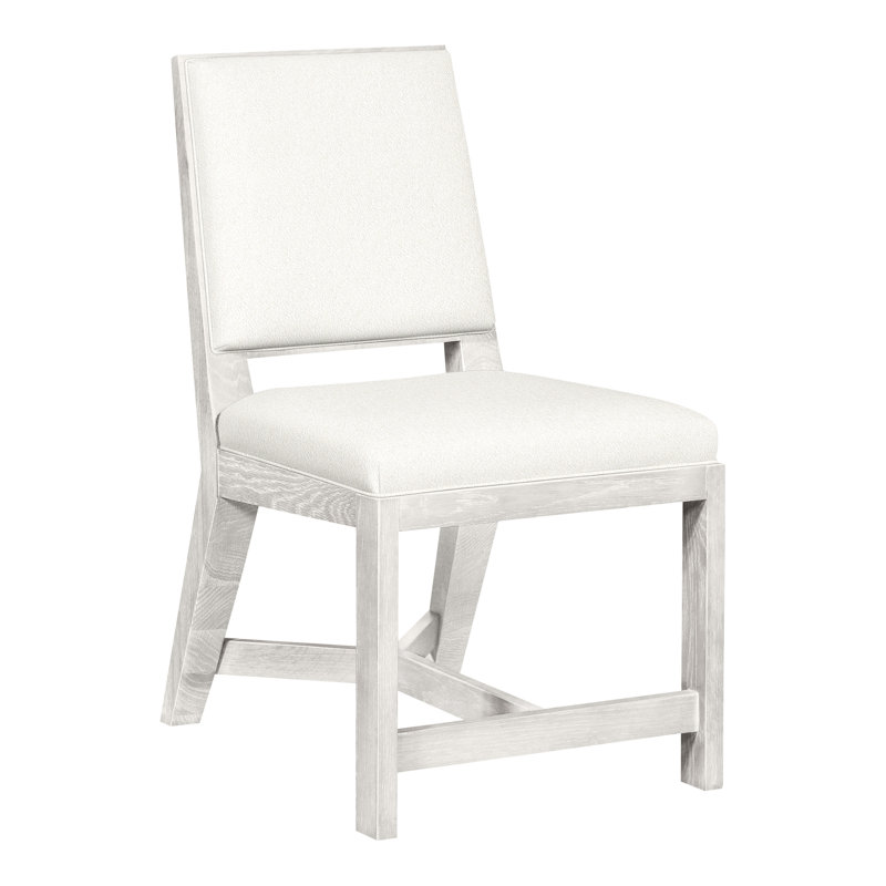 Thom Filicia Home Upholstered Back Side Chair, Casa Blanca, Kennelly Snow