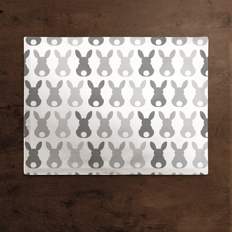 Hildia Polyester Abstract Rectangle Placemat