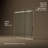 Levity 59.62" x 62" Bypass Bath Door with CleanCoat Technology-10935904-60716793