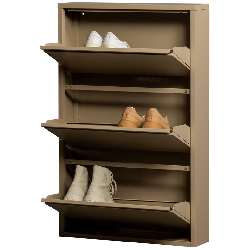 Sabine Flip Down Shoe Storage, Sand