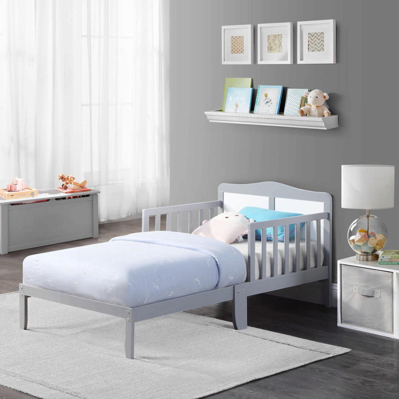 Lit pour tout-petits Birdie, Gris clair