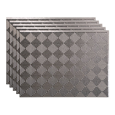 FASÄDE Miniquattro Decorative Vinyl 18in x 24in Backsplash Panel