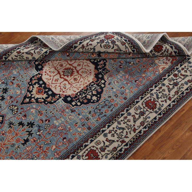 Tapis turc en laine Kashan Mohtasham 5x7