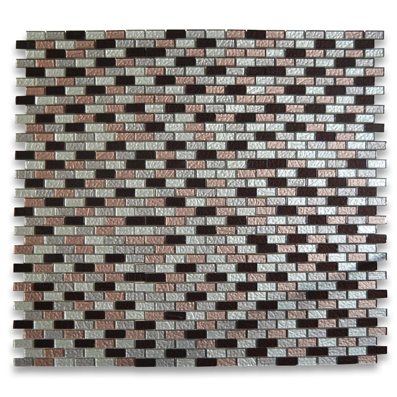 12" x 12" Marble Mosaic Brick Joint  Wall & Floor Tile