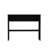 Sleek Black Console Desk With Open Storage For A Functional Clinic Reception Senior Living Space-1177132250-1177132229