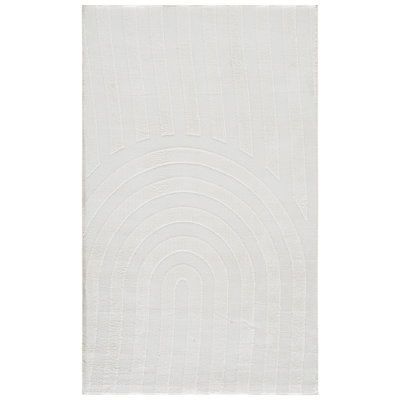 Tapis géométrique lavable à la machine 669 Versaillies