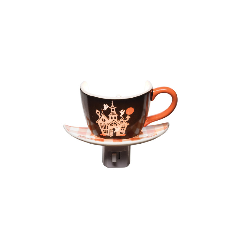Halloween Teacup Night Light