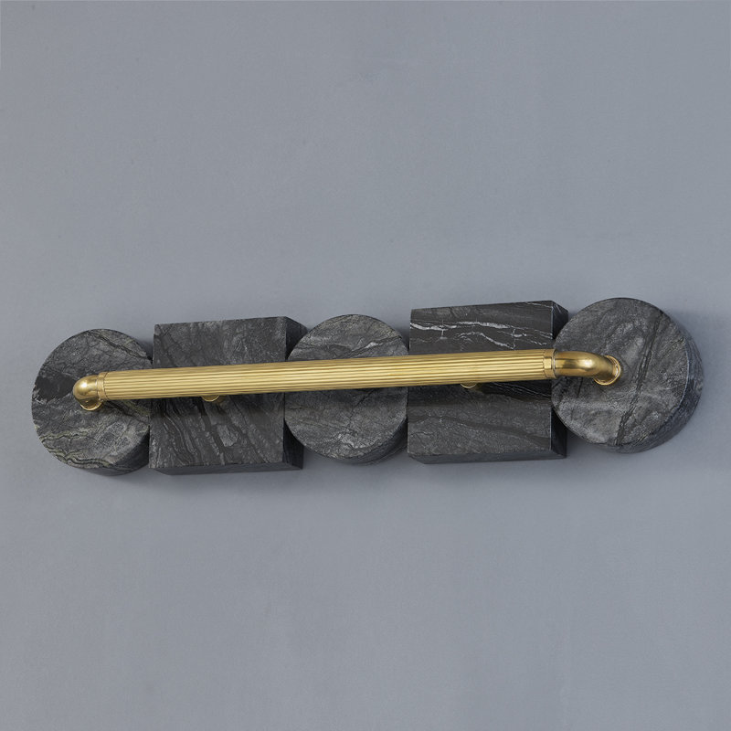 Sena 1 Light Wall Sconce, Burnished Nickel, 23" H x 5" W x 5" D
