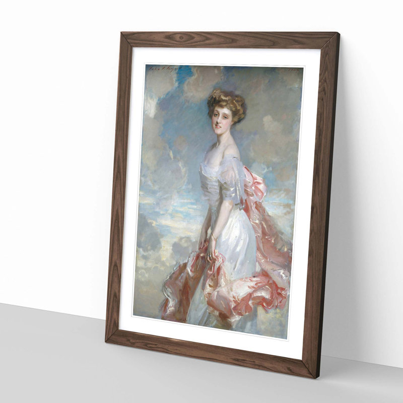John Singer Sargent - Single Picture Frame Painting, Walnut