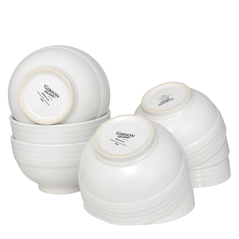 Cockrell Hill 22 oz. Rice Bowl, White