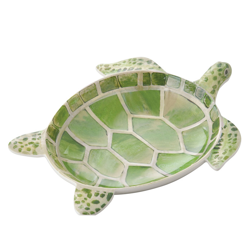 Shelly Turtle 6" Melamine Appetizer Plate
