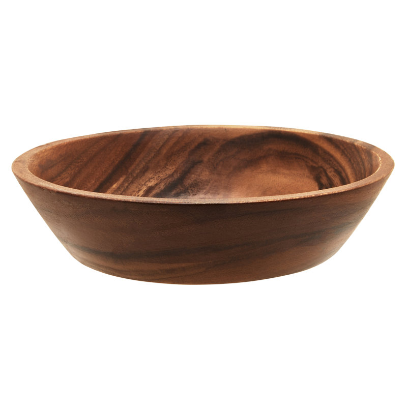 Amiela Wood Decorative Bowl