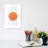 Burnt Orange Abstract by Whales Way - Wrapped Canvas Gallery-Wrapped Canvas Giclée-1512039893