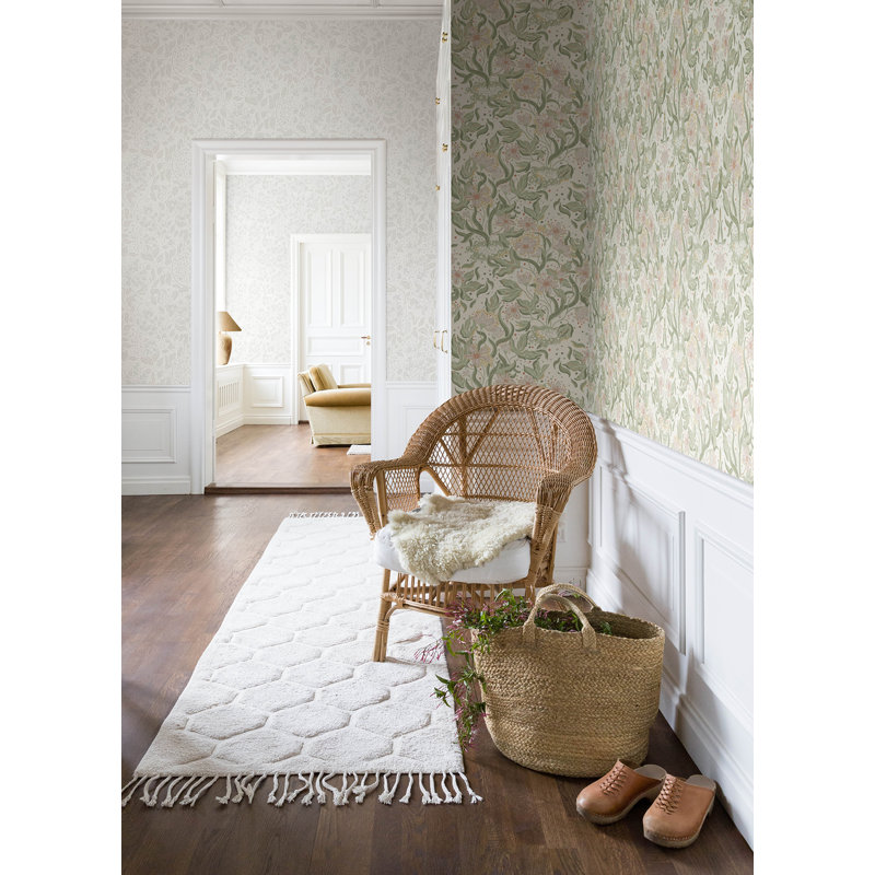 Papier peint botanique, Vert