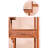 New Chinese Retro Simple Style Bookcase