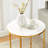 Ingwar Glass Top End Table with Storage