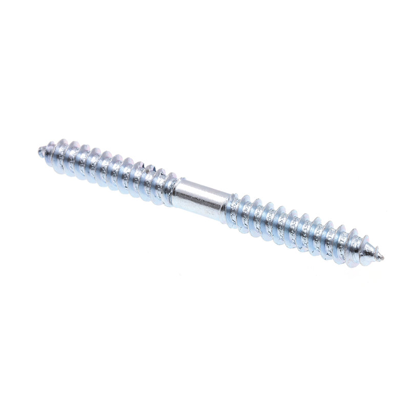 Dowel Screws, 5/16 in. X 3-1/2 in., Plain Steel (10 Pack), 4.85" H x 3.7" W x 0.45" D
