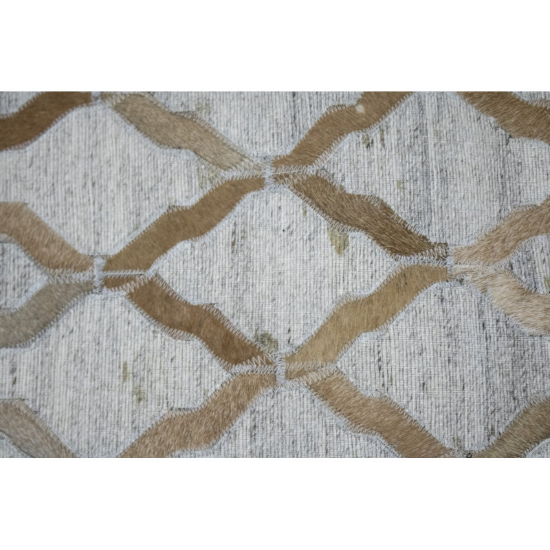 Tapis gris Buckelew, Rectangle 4pi x 6 pi