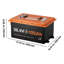 Batterie 36V (38,4V) 105AH au chariot de golf au Lithium, avec chargeur 25A, batterie Lifepo4, BMS 200A intégré, avec Bluetooth et écran tactile, 4000 cycles, boîtier en métal, pour voiturettes de golf, moteurs à la traîne