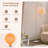 Floor Lamp For Living Room, Minimalist Industrial Standing Lamp With Modern Led Bulb-772726618