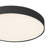 Chiedza 7-in Black dimmable LED Flush Mount-124959522