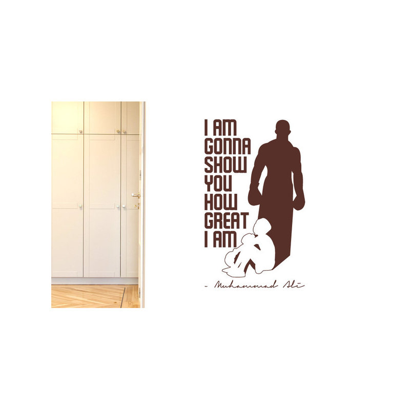 Non-Wall Damaging Wall Decal, Medium, Brown