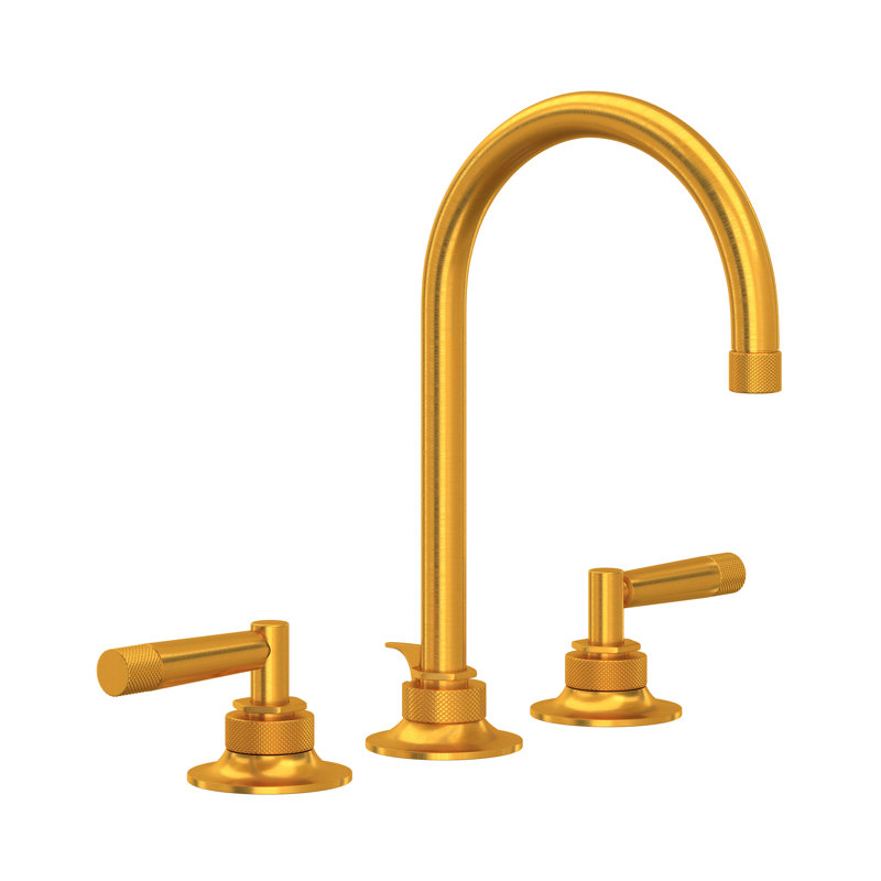 Graceline® Widespread Bathroom Faucet with Drain Assembly, Polished Chrome, Lever