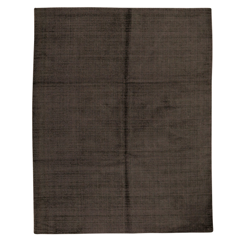 Tapis rectangulaire en laine noué à la main