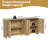 Ludlow Reeded 4-Door Sideboard-738799443