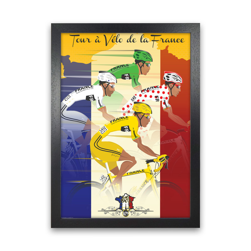 Jerseys - Print, Black Framed, 84cm H x 60cm W x 3cm D