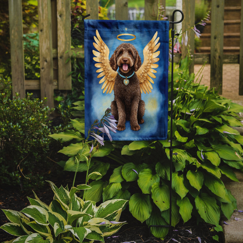Drapeau Labradoodle My Angel Garden