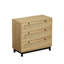 3-Drawers Storage Cabinet Rope Woven Drawer (Set Of 2)-1633183383