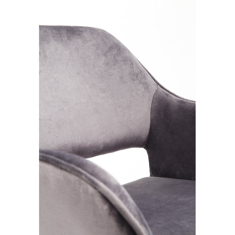 Chair with Armrest San Francisco, Grey