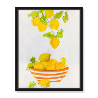 Lemonlicious by Sally Swatland - Painting Print