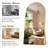 Malesha Large Modern Full Length Arched Aluminum Alloy Framed Floor Mirror-344613389-344613378