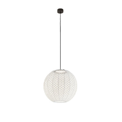 Luminaire suspendu sphère 1 lumière DEL Nans