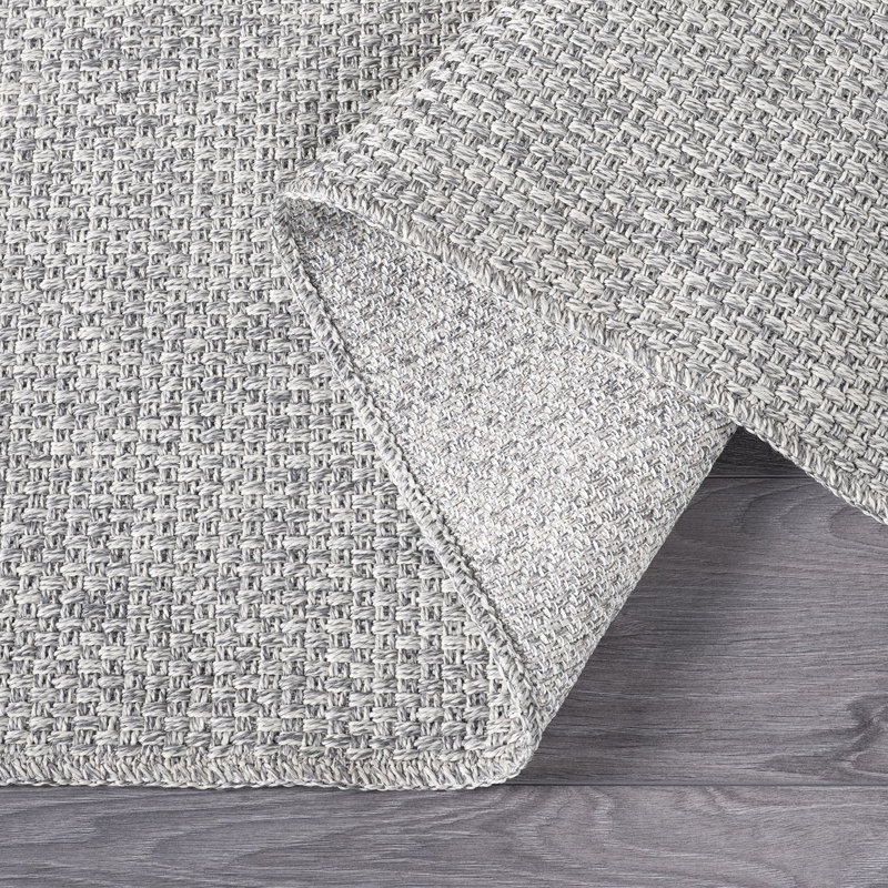 Tapis intérieur / extérieur, Rectangulaire 8 pi x 10 pi, Grey
