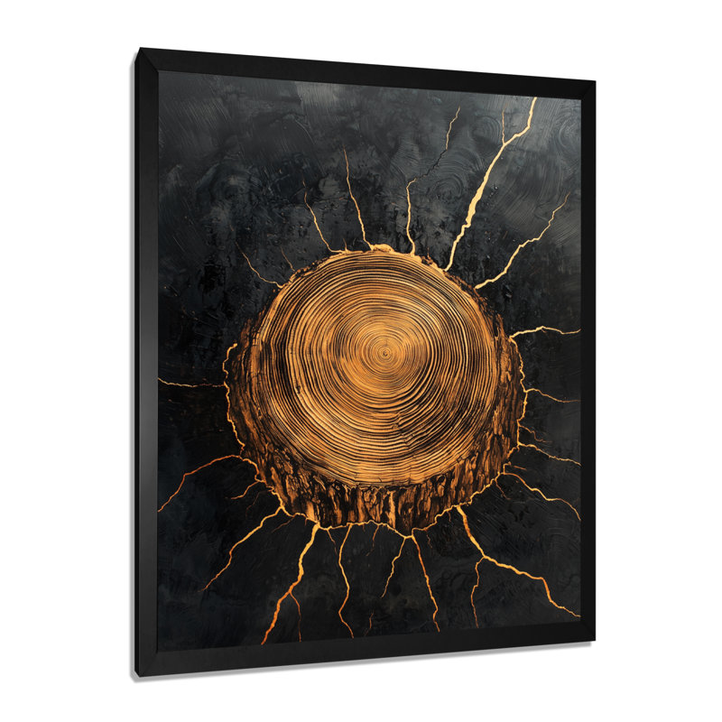 Gjender - paysages, art mural, Impression d'un seul cadre photo, Noir, noir, noir, noir, H 20 po x l 12 po