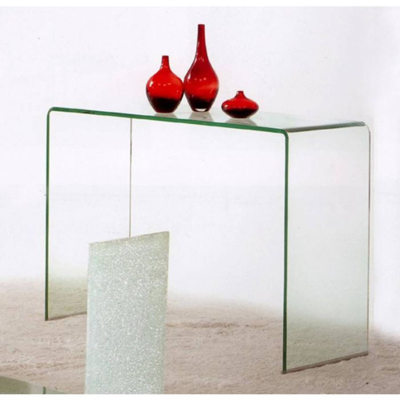 Rayfield 100cm Glass Console Table
