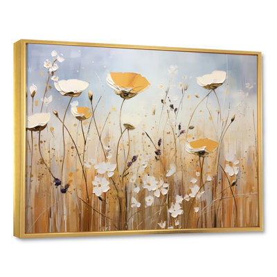 Élégance florale beige IV
