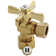 Millennium 0.63" OD Compression x 0.5" OD Compression Angle Valve