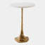 Lily Pad Marble End Table