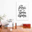 «So Fresh and So Clean Clean» par Pixy Paper - reproduction d'art textuel-49717279-49717280