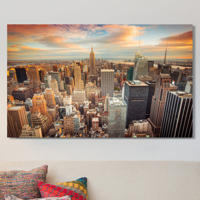 New York City - reproduction de photo sur toile tendue